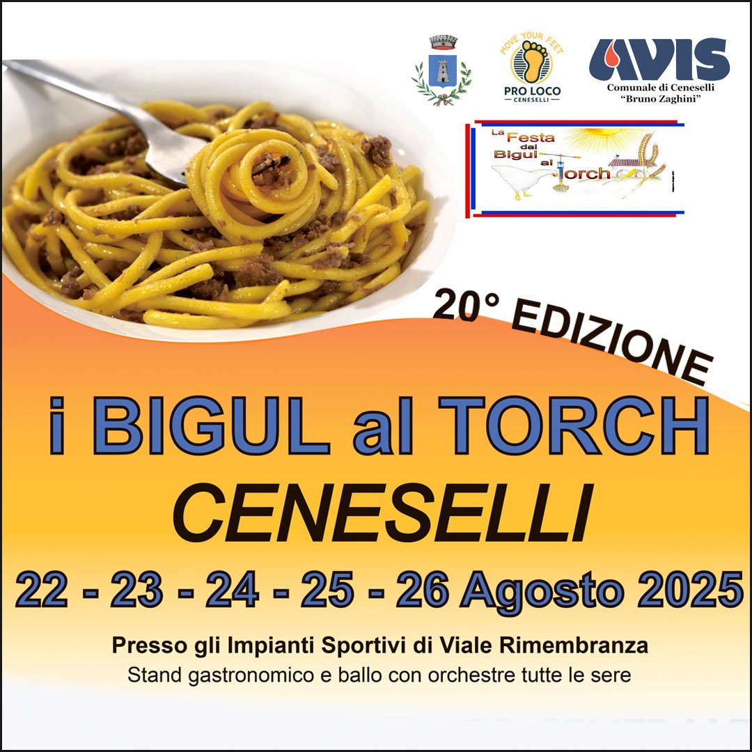I BIGUL AU TORK CENESELLI 25 1080X1080