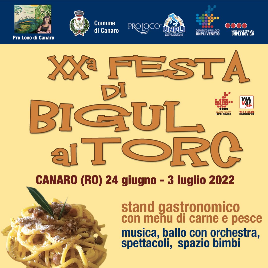 Festa del Bigul al Torc 2022 Canaro Festa del Bigul al Torc 2022 Canaro