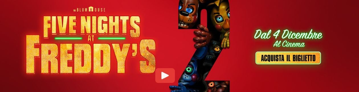 FIVE NIGHTS AT FREDDY  2025 AL CINEMA