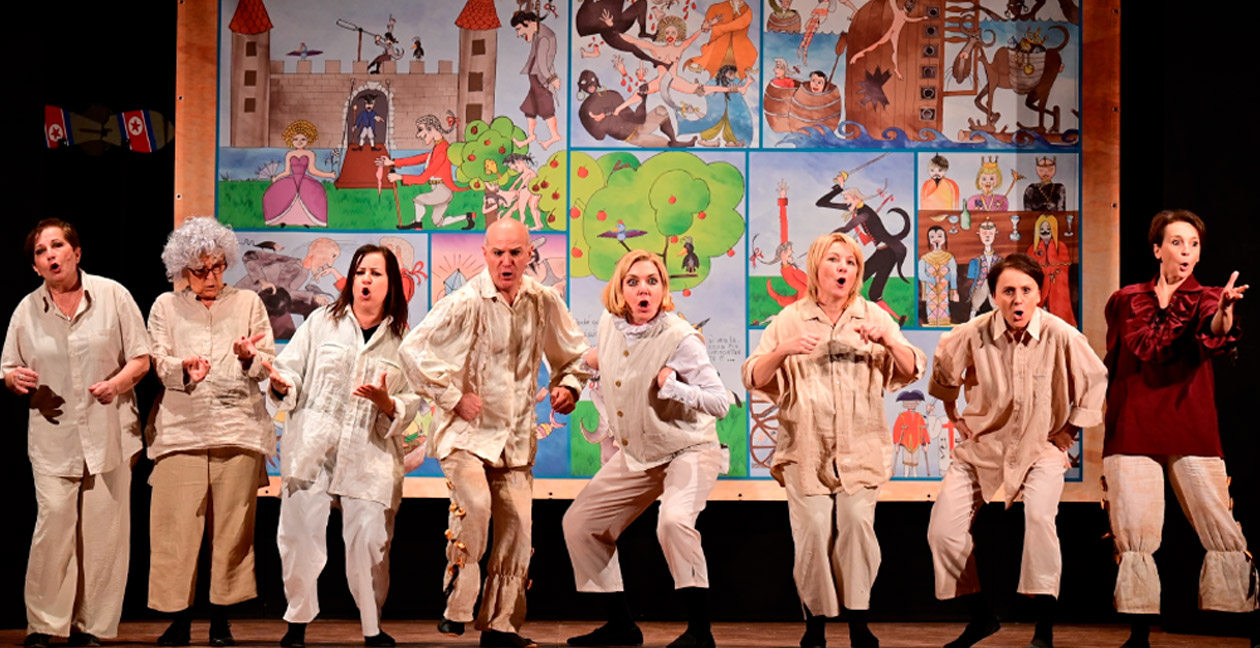 La ridicolosa historia di Candido-Fuori di scena La ridicolosa historia di Candido-Fuori di scena