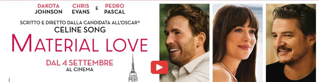 MATERIAL LOVE 2025 AL CINEMA