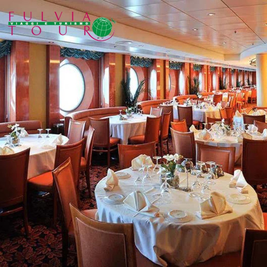 MSC CROCIERA mediterraneo orientale sala da pranzo