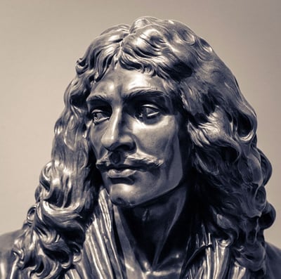 Moliere--statua Moliere--statua