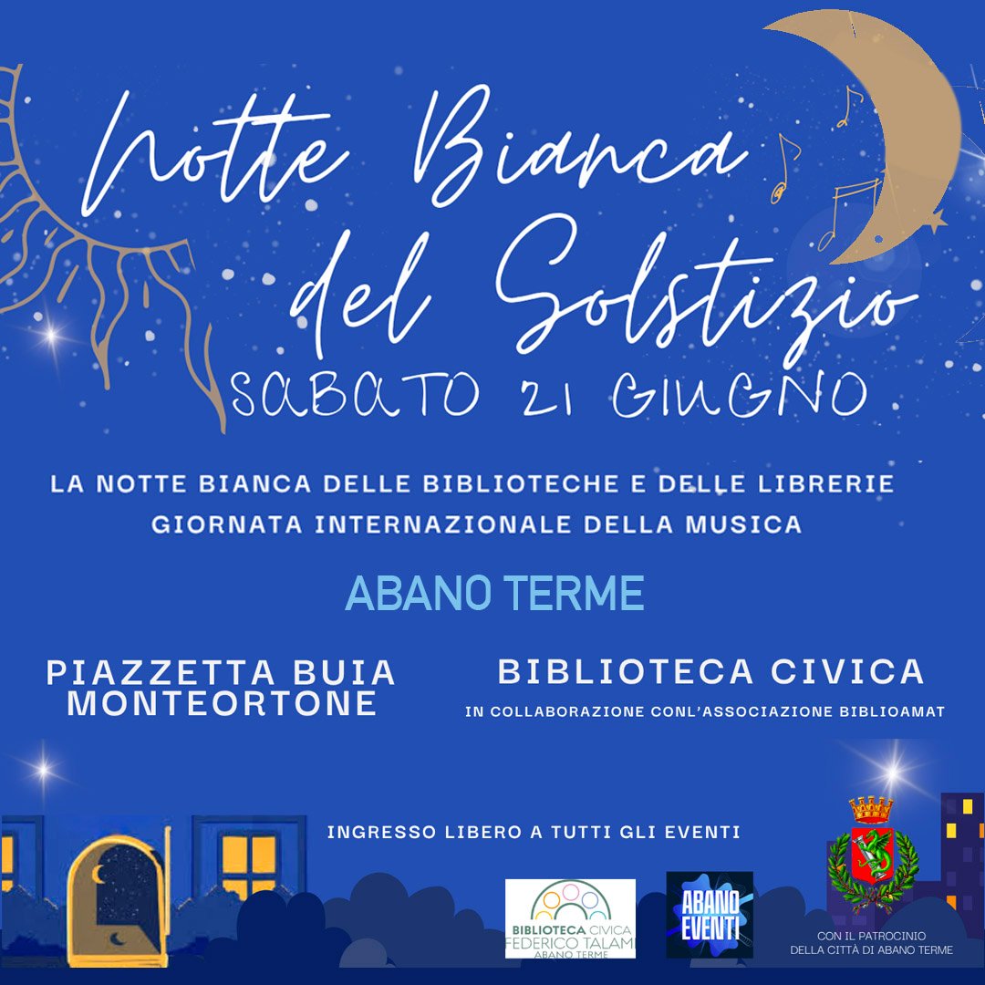 NOTTE BIANCA DEL SOLSTIZIO ABANO