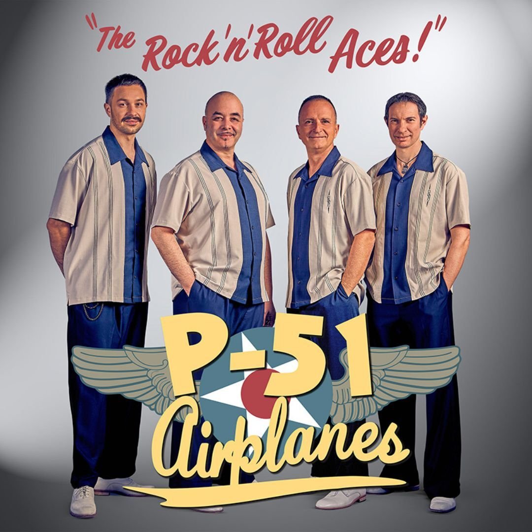 P51 AIRPLANES 2026 BANDIERA GIALLA