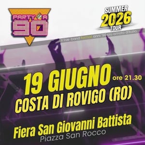 PARTY 90 1 FIERA SAN GIO 2026 PARTY 90 1 FIERA SAN GIO 2026