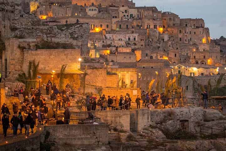 Presepe di matera i SASSI DI MATERA CAM VIAGGI
