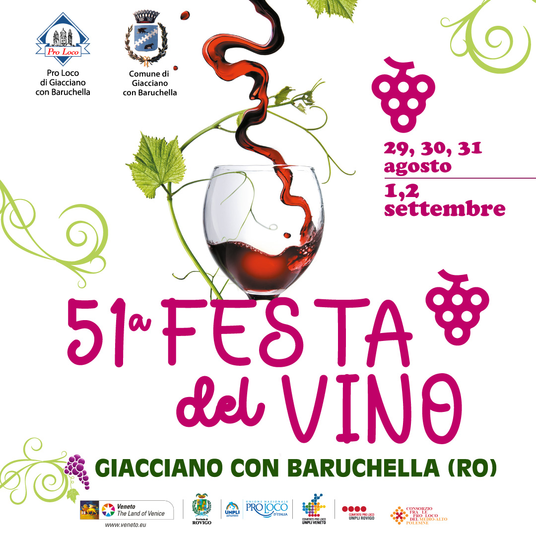 festa del vino 2025 proloco Giacciano con Baruchella festa del vino 2025 proloco Giacciano con Baruchella