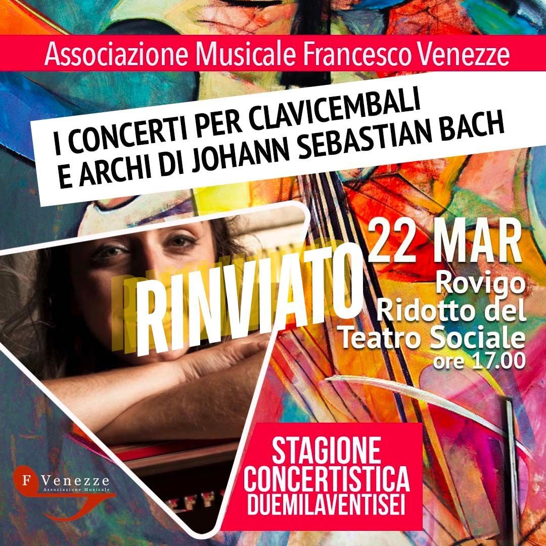 concerti venezze bach 22 marzo
