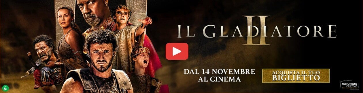 il gladiatore 2024  al cinema