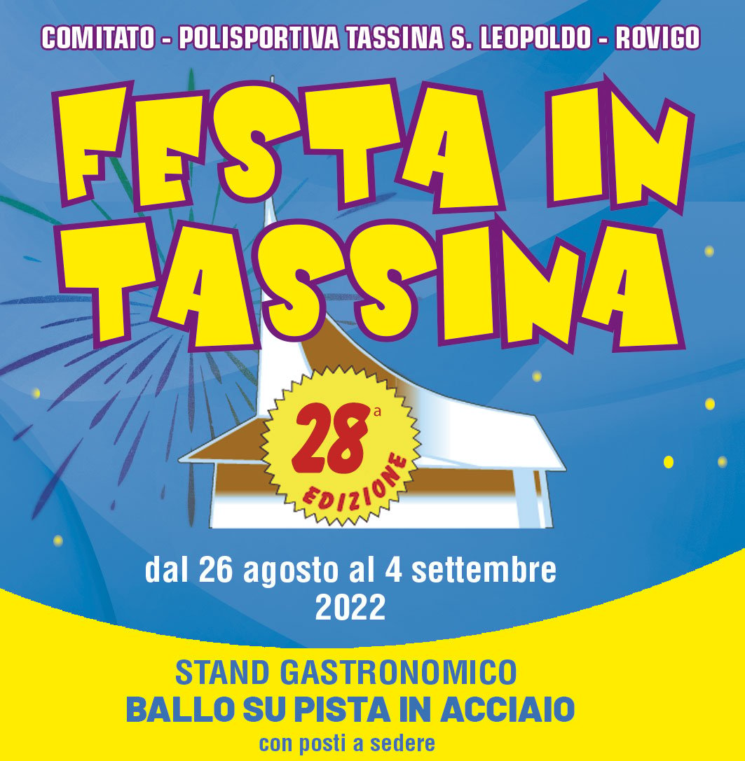 28 Festa in Tassina Rovigo