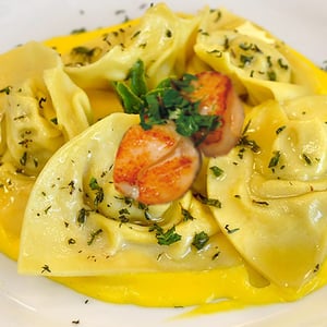 tortelli capesante