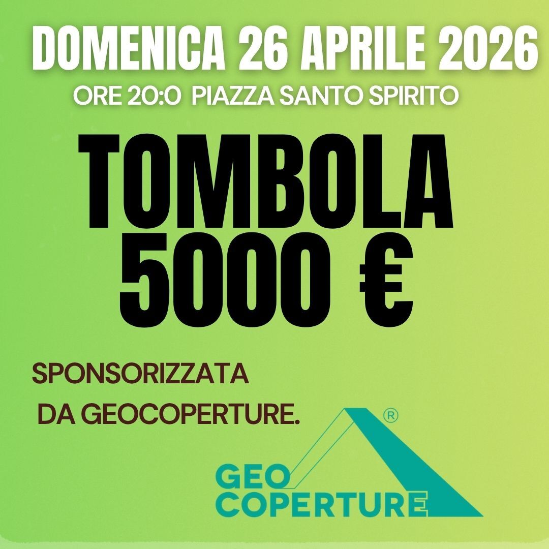 26 aprile TOmbola