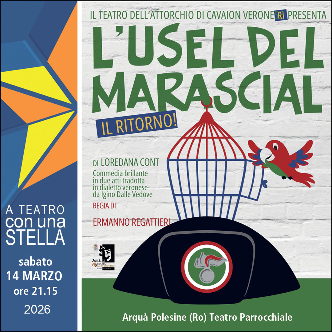 Lusel del marascial A teatro con una stella 26 1080-1