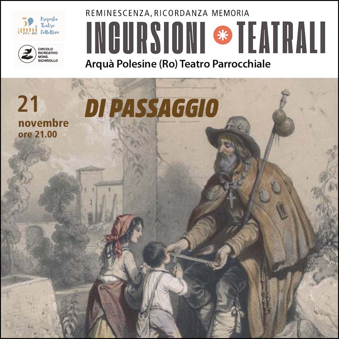DI PASSAGGIO Incursioni 1080-1 DI PASSAGGIO Incursioni 1080-1