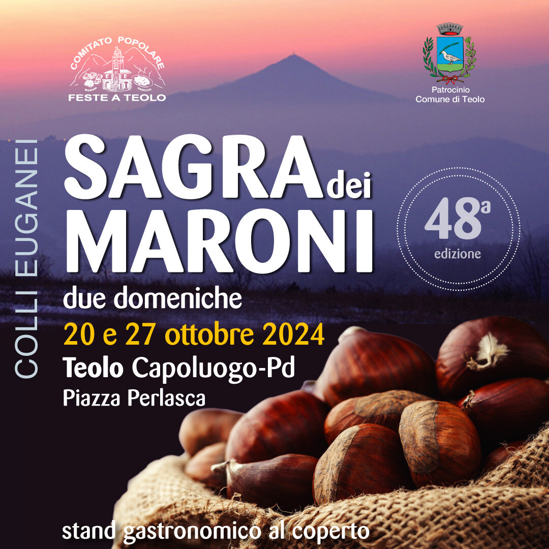 sagra dei maroni Teolo 2024