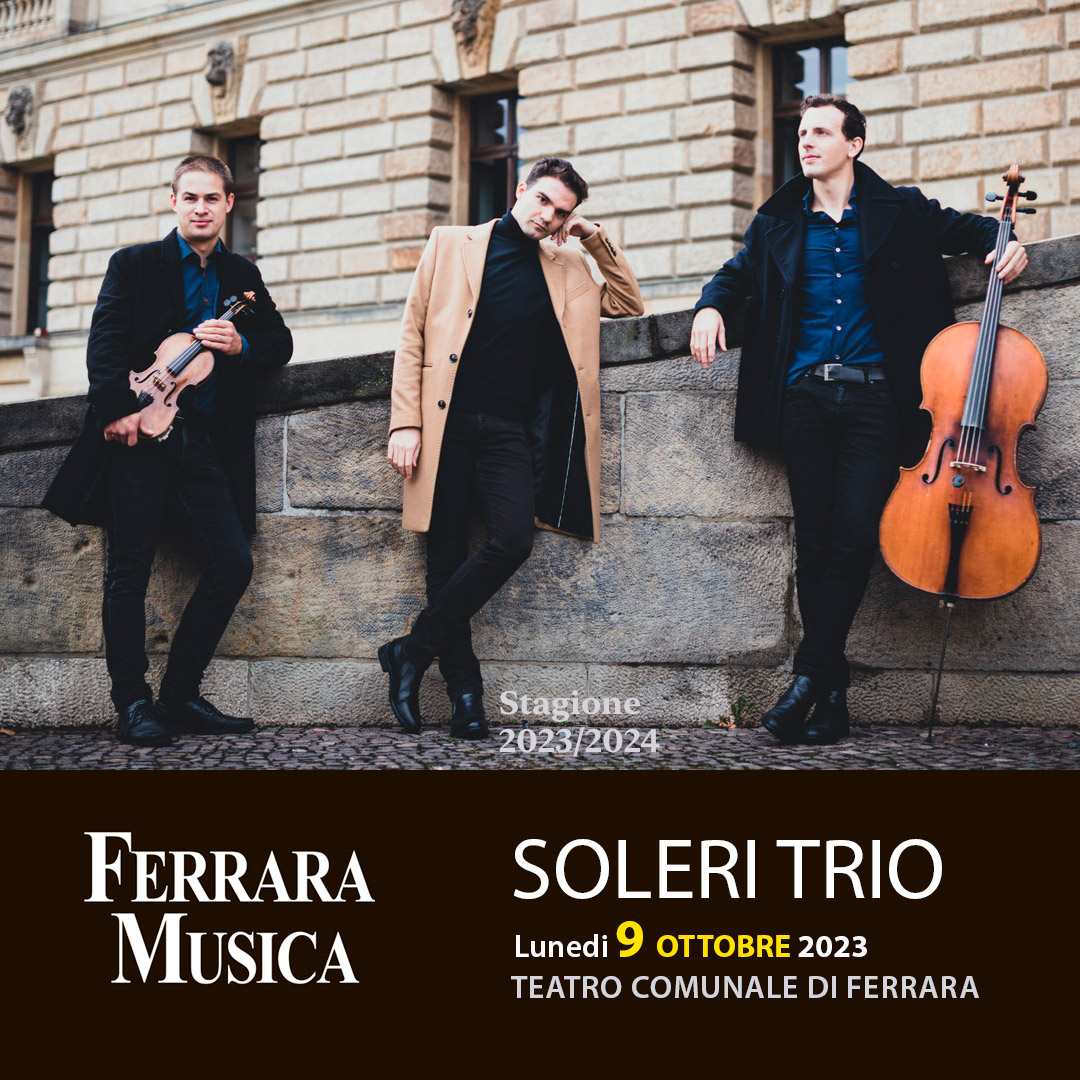 SOLERI TRIO 9 ottobre 23 SOLERI TRIO 9 ottobre 23