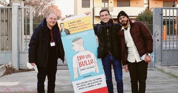 Franzoso con don Claudio e Daniel