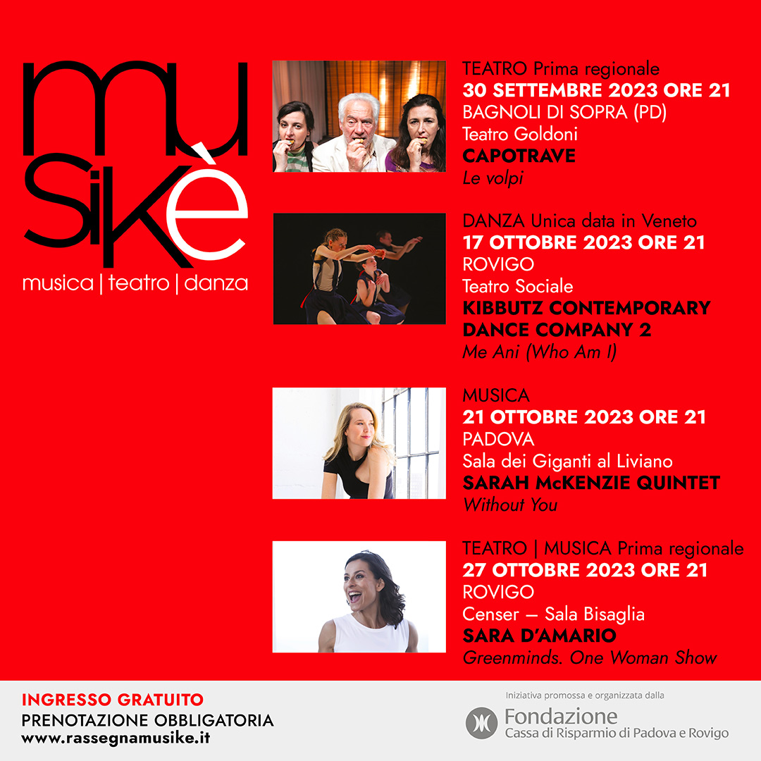 MUSIKE' settembre - ottobre 2023 MUSIKE' settembre - ottobre 2023