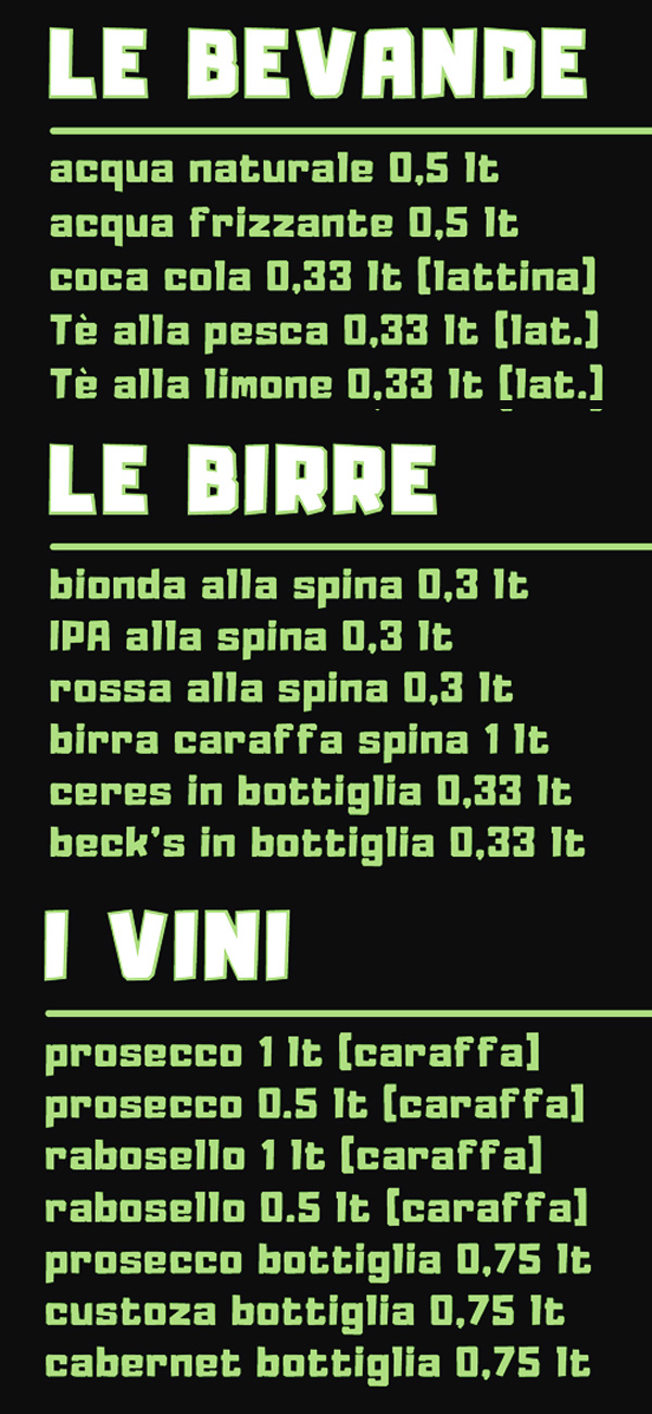 BEVANDE