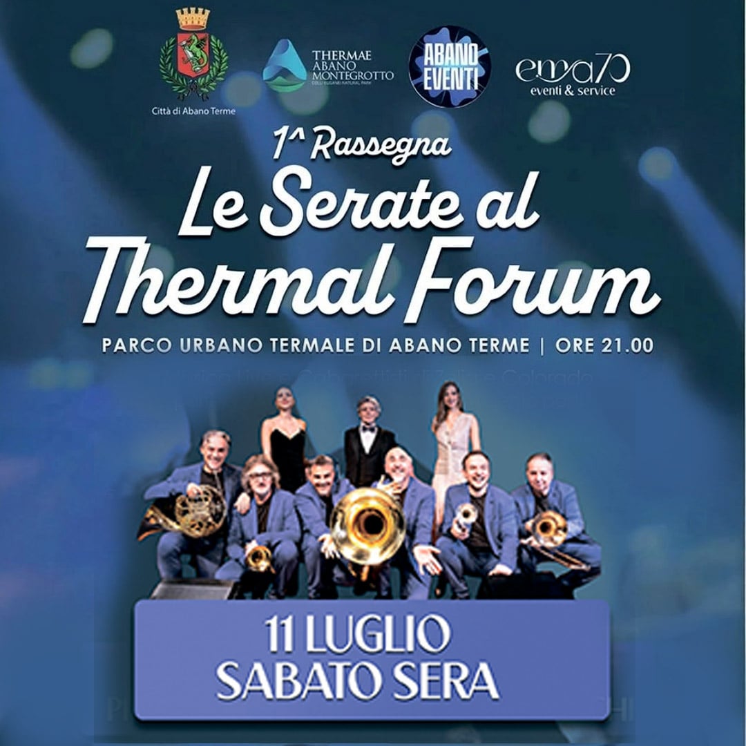 Le serate al hermal forum. 11 luglio 1080 Le serate al hermal forum. 11 luglio 1080