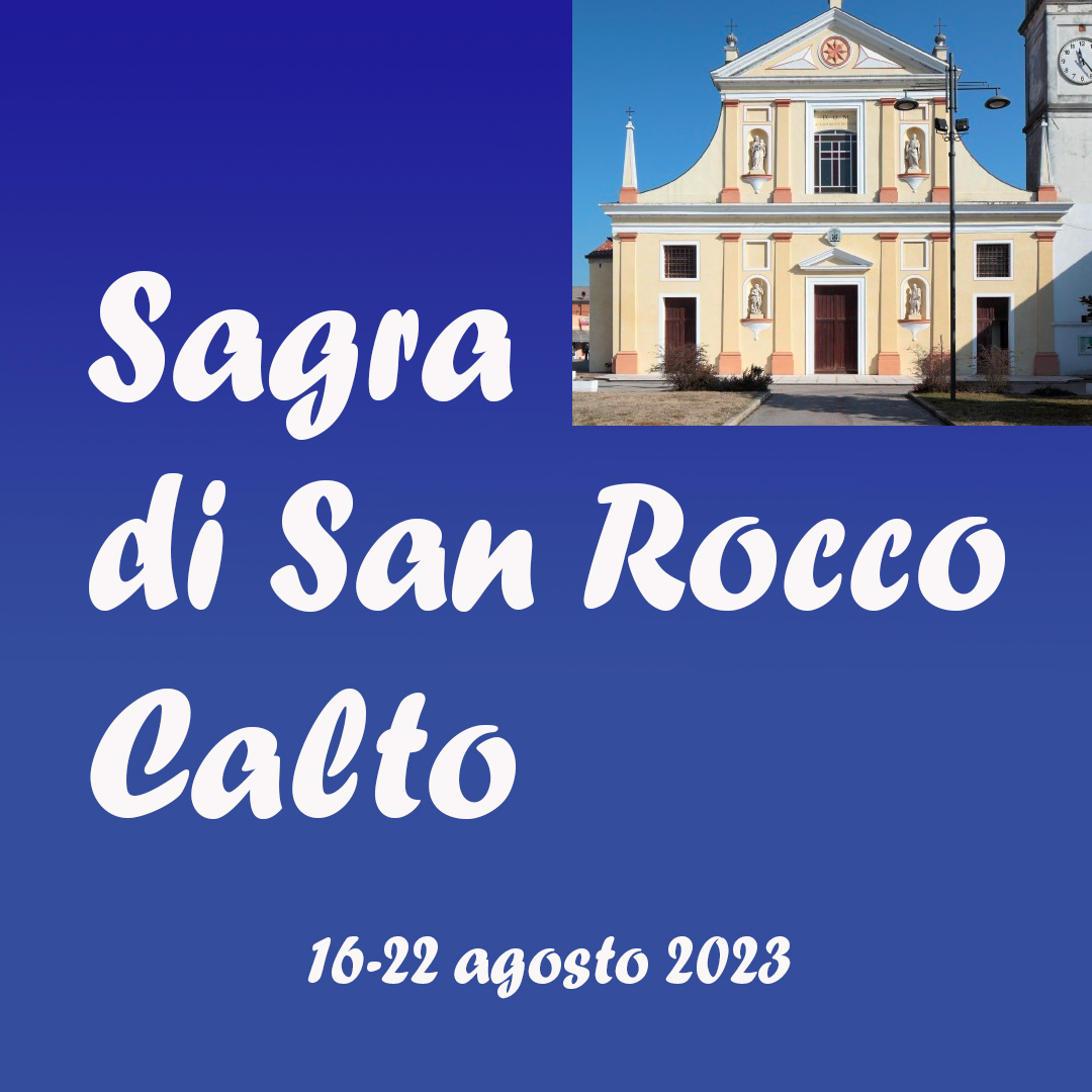 Sagra di San Rocco - Calto 2023