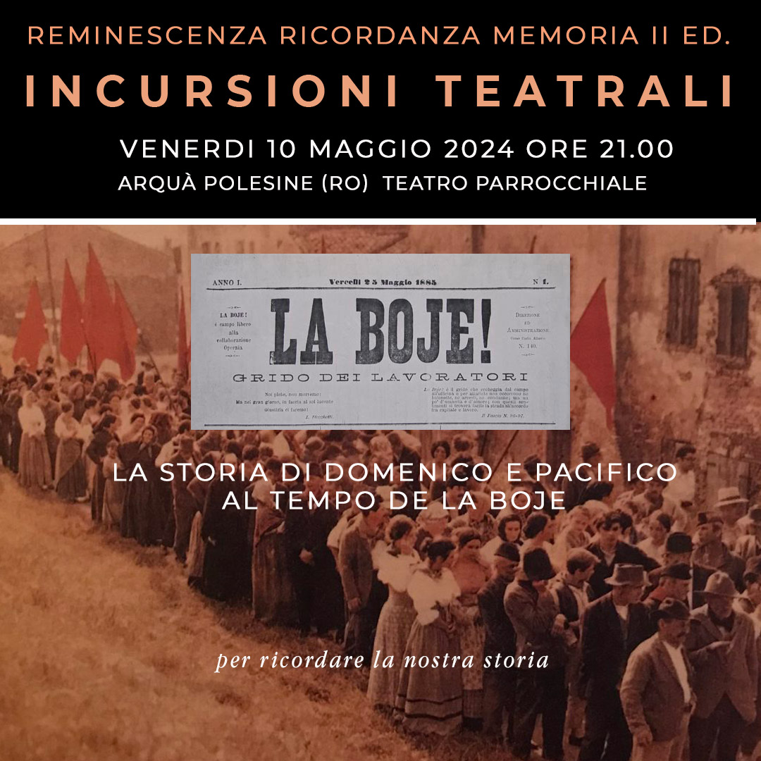 Incursioni teatrali - La Boje