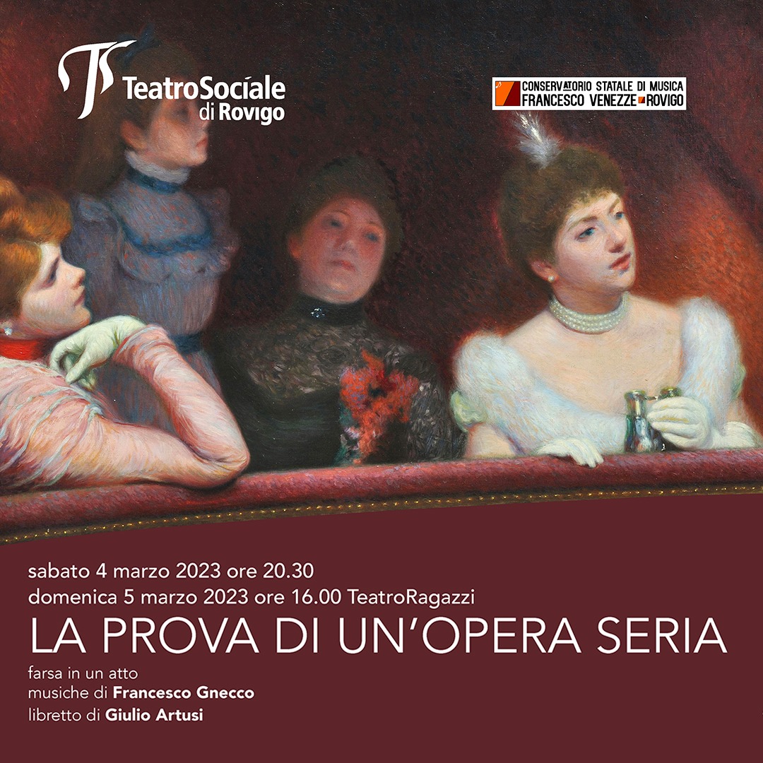 La prova di un'opera seria La prova di un'opera seria