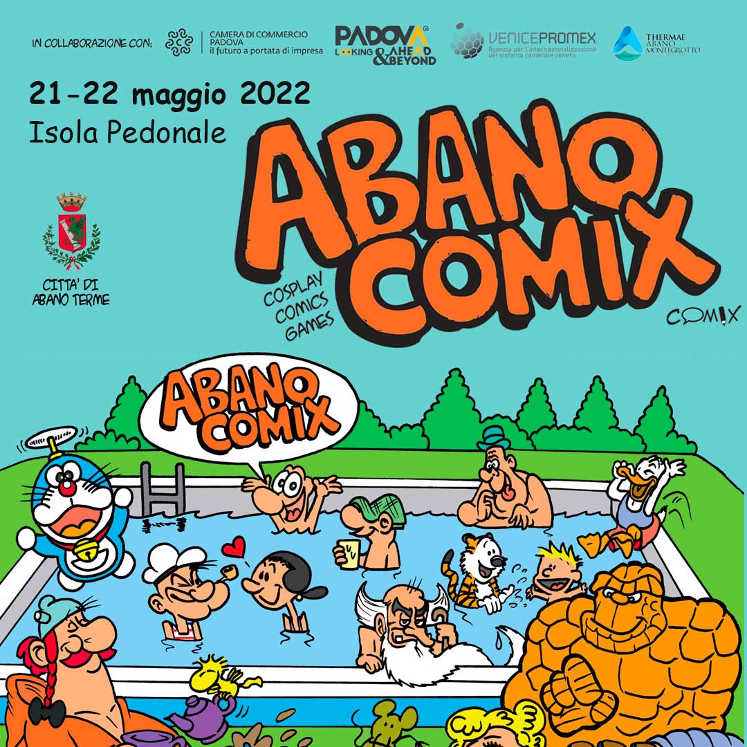 Abano Comix 2022 Cosplay, Comics, Games Abano Comix 2022 Cosplay, Comics, Games