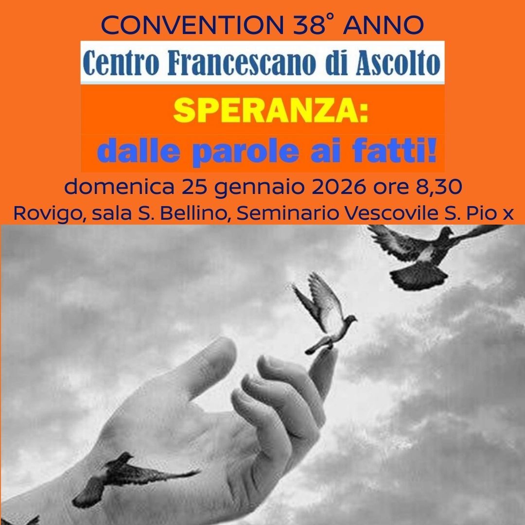speranza - centro francescano di ascolto 2026  Q