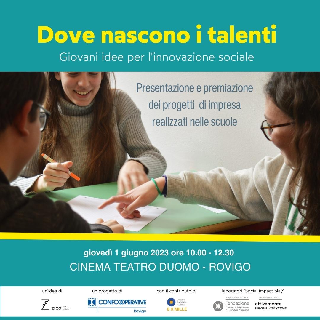 Dove nascono i Talenti Dove nascono i Talenti