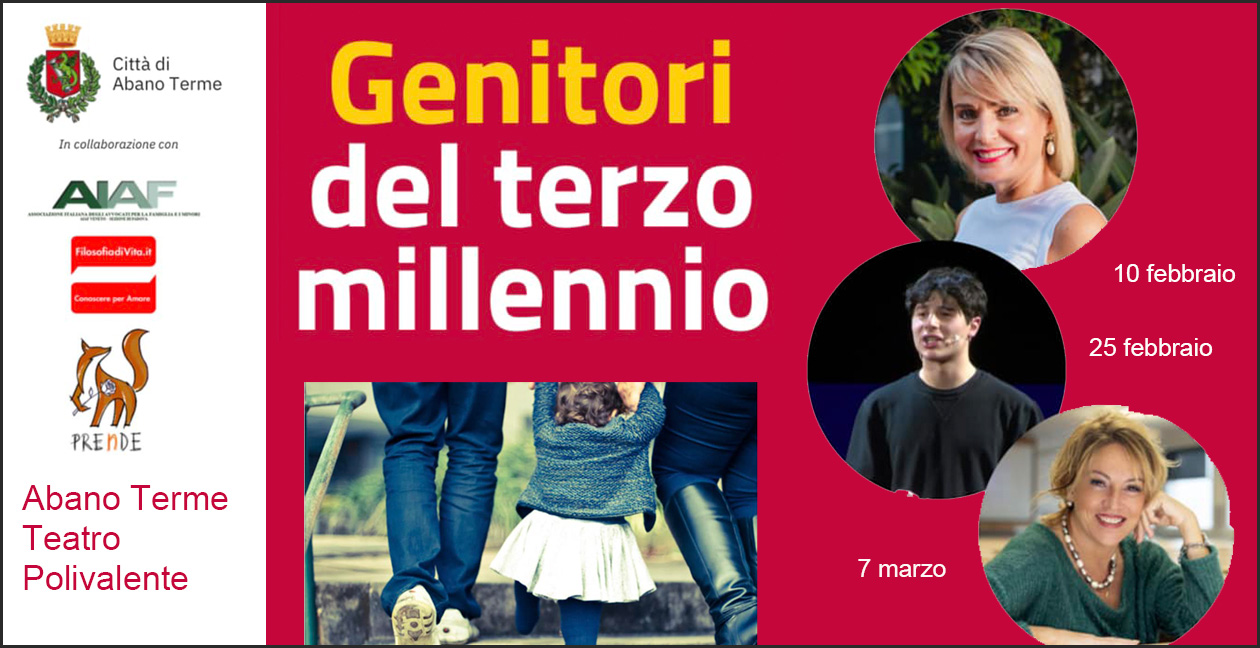 genitori e figli del terzo millennio -Abano Terme 2023