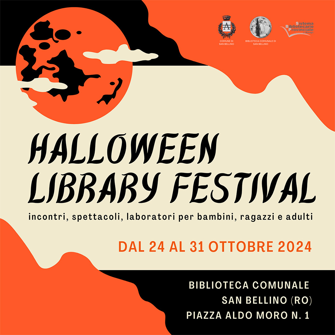 halloween library festival San Bellino 2024