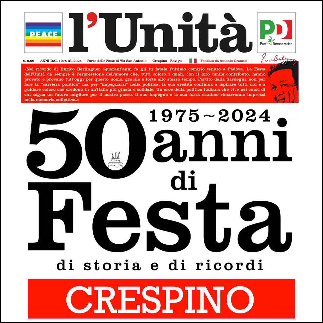 FESTA UNITA CRESPINO 2024